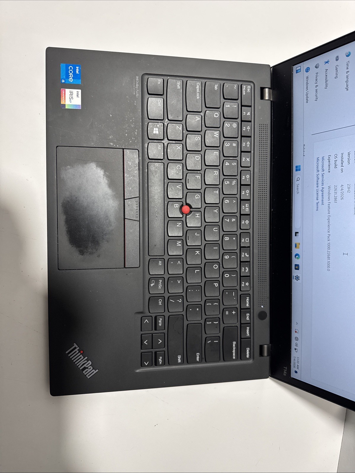Lenovo ThinkPad T14s Gen 2 Black FHD i5-1145G7 2.60GHz 16GB 512GB SSD Excellent