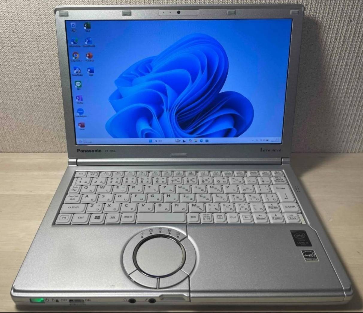 Panasonic Let’s note CF-NX4 i5-5300U 8GB HDD320GB 12.1″ Win11 Pro Used w/AC