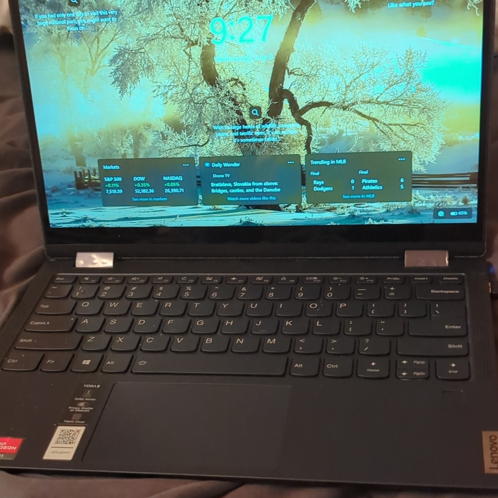 Lenovo Yoga 6 13ALC6 13in Ryzen 5 5500U 8GB 238GB SSD Win11 Gray