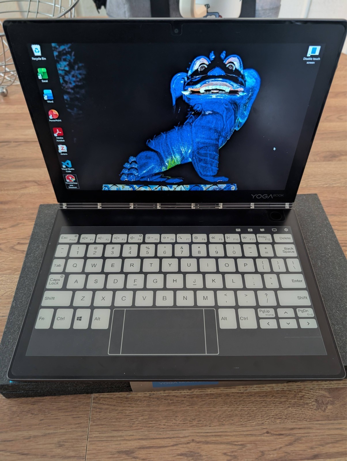 Lenovo Yoga Book Model No. C930 YBJ912F QHD And Eink Screens