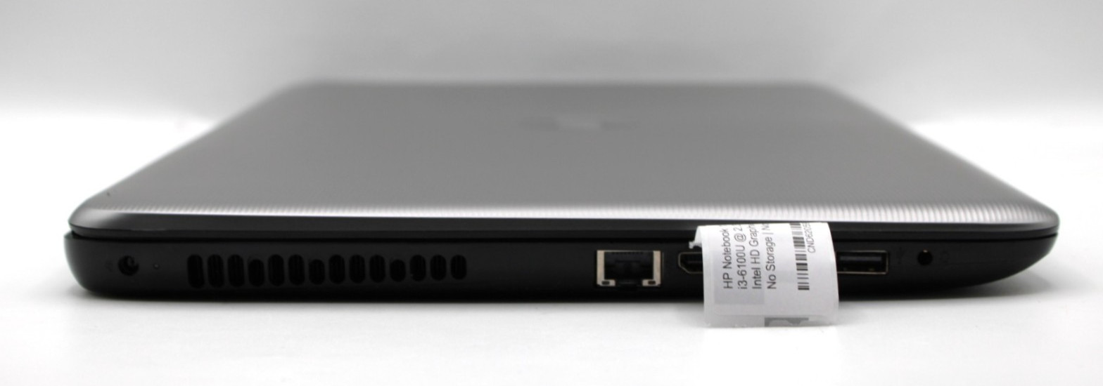 HP 15-ay009dx i3-6400U@2.30GHz 8GB DDR4 NO STORAGE OR OS *USED/TESTED*