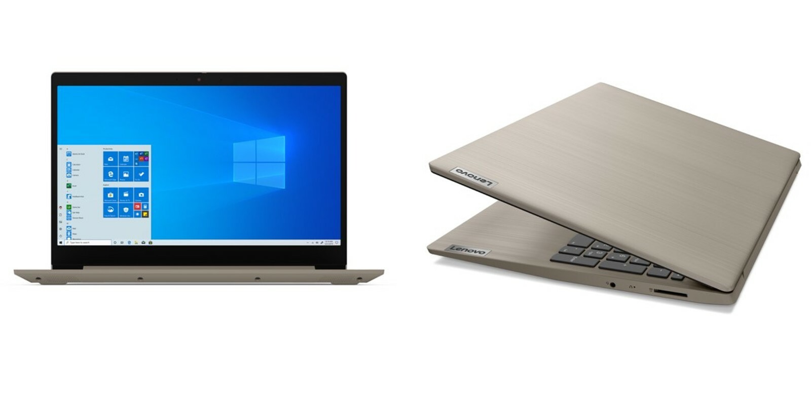 Lenovo Ideapad 3 15.6″ FHD Laptop, i3-1115G4, 4GB RAM, 128GB SSD, Almond