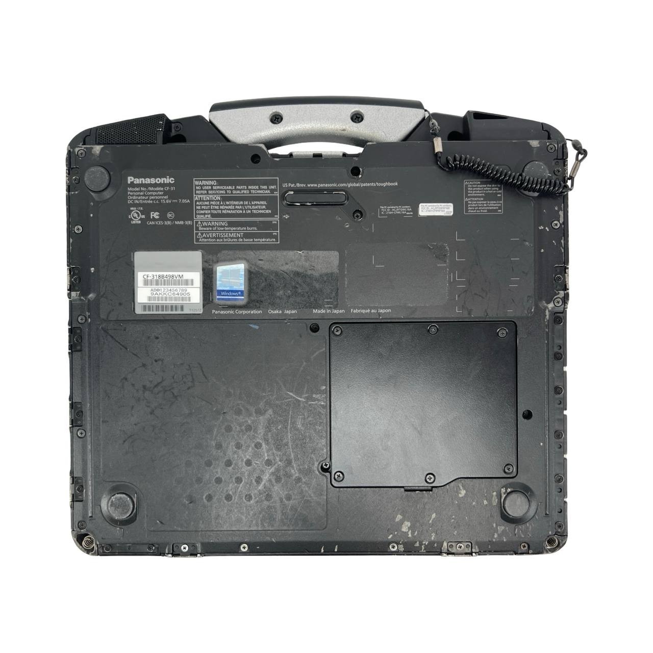 Panasonic Toughbook CF-31 Core i5-7300U 2.6GHz 16GB 256GB Win11 w/ Charger