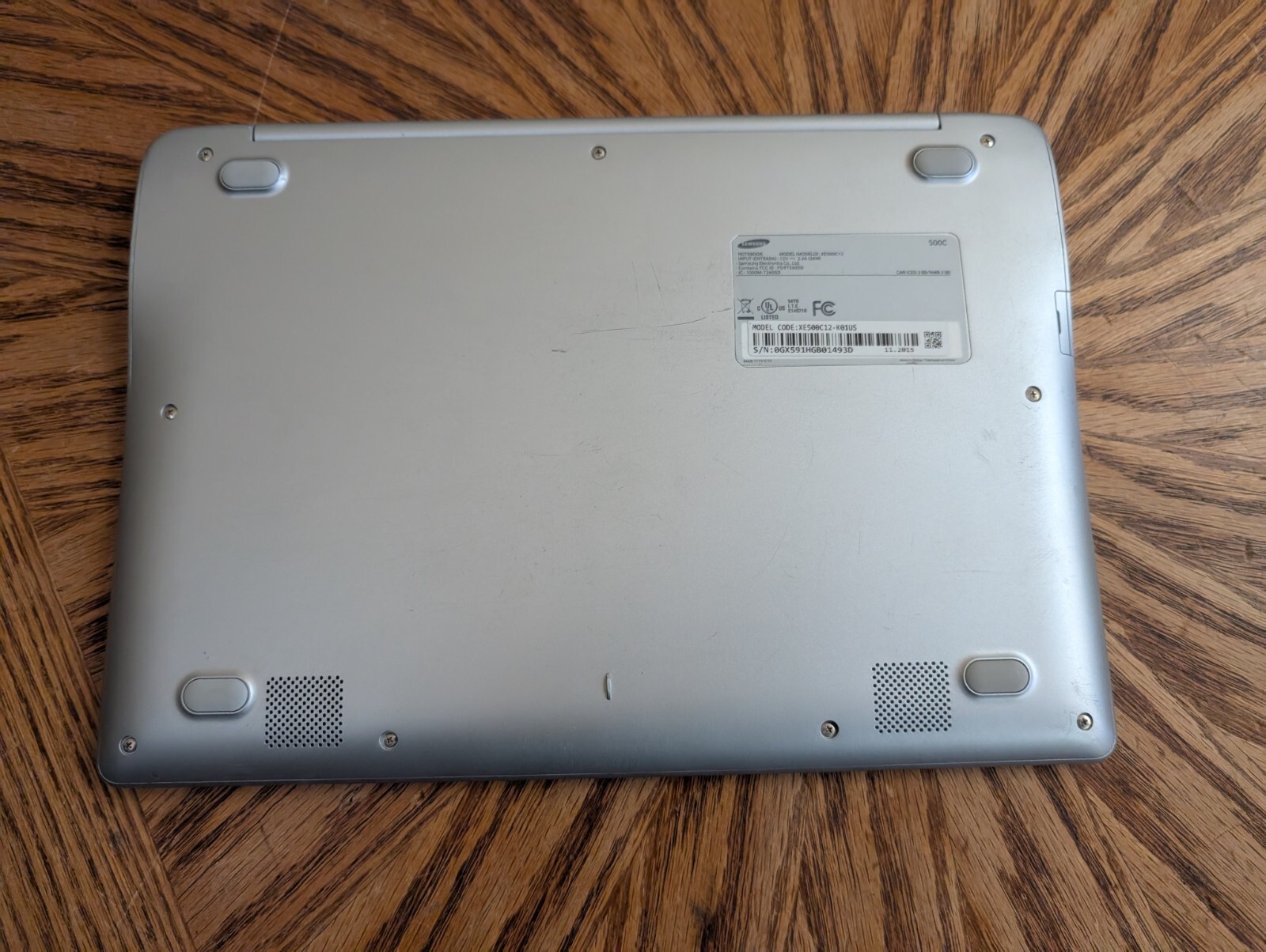Samsung Chromebook Laptop XE500C12