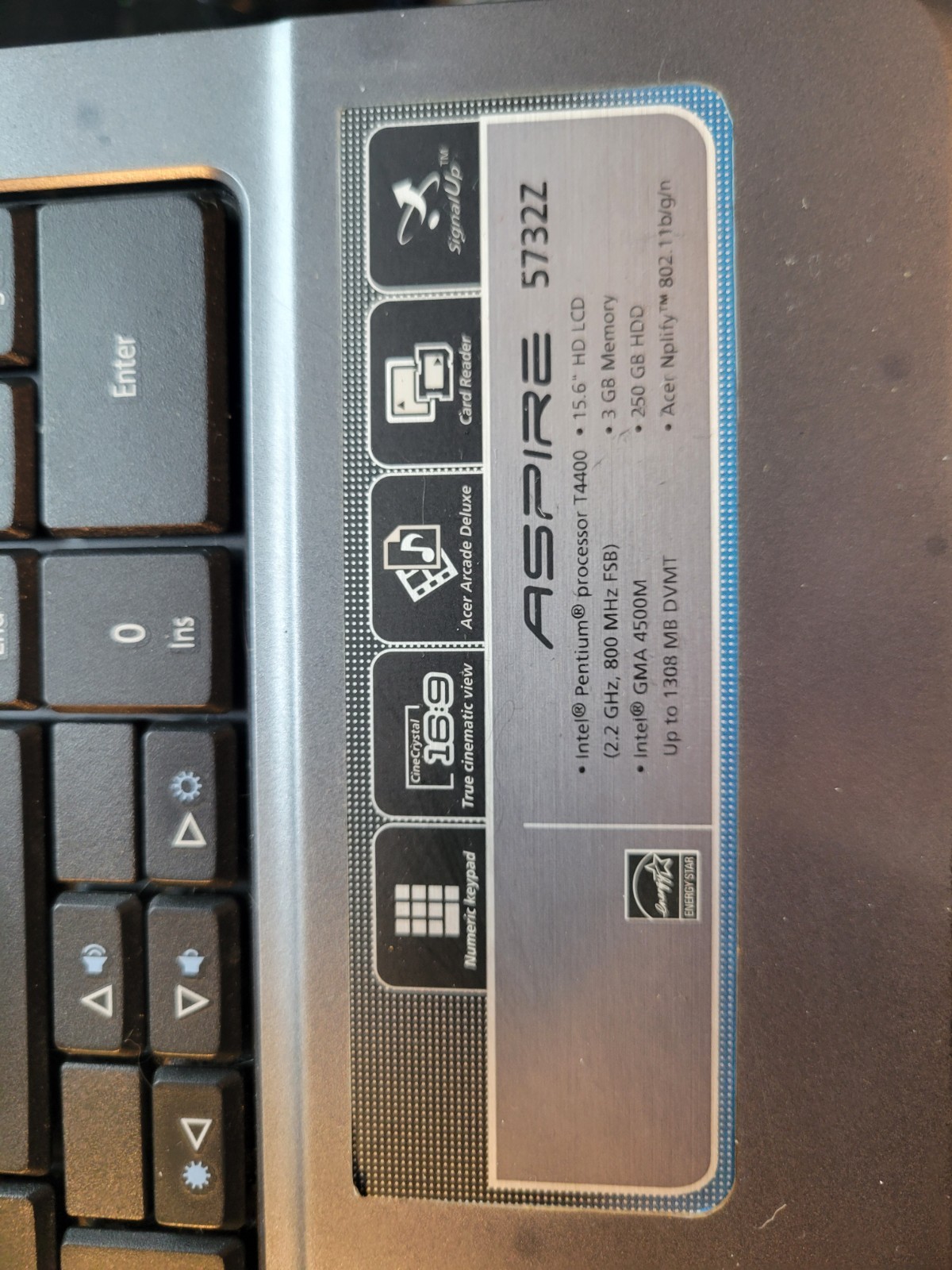 Acer Aspire 5732Z Laptop Notebook 15.6″ 4GB 128GB Windows 8 Works Great!