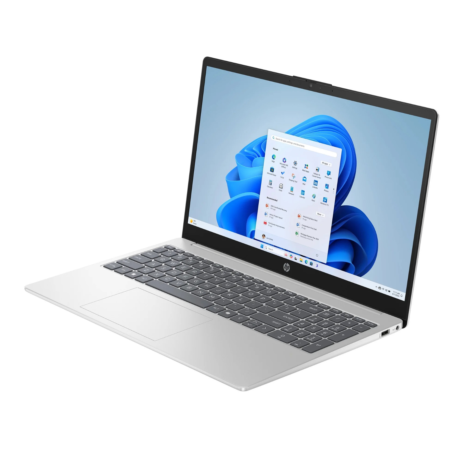 2026 HP 15 Laptop AMD Ryzen 7 7730U 12GB RAM & 256GB SSD Office 2024 Touchscreen