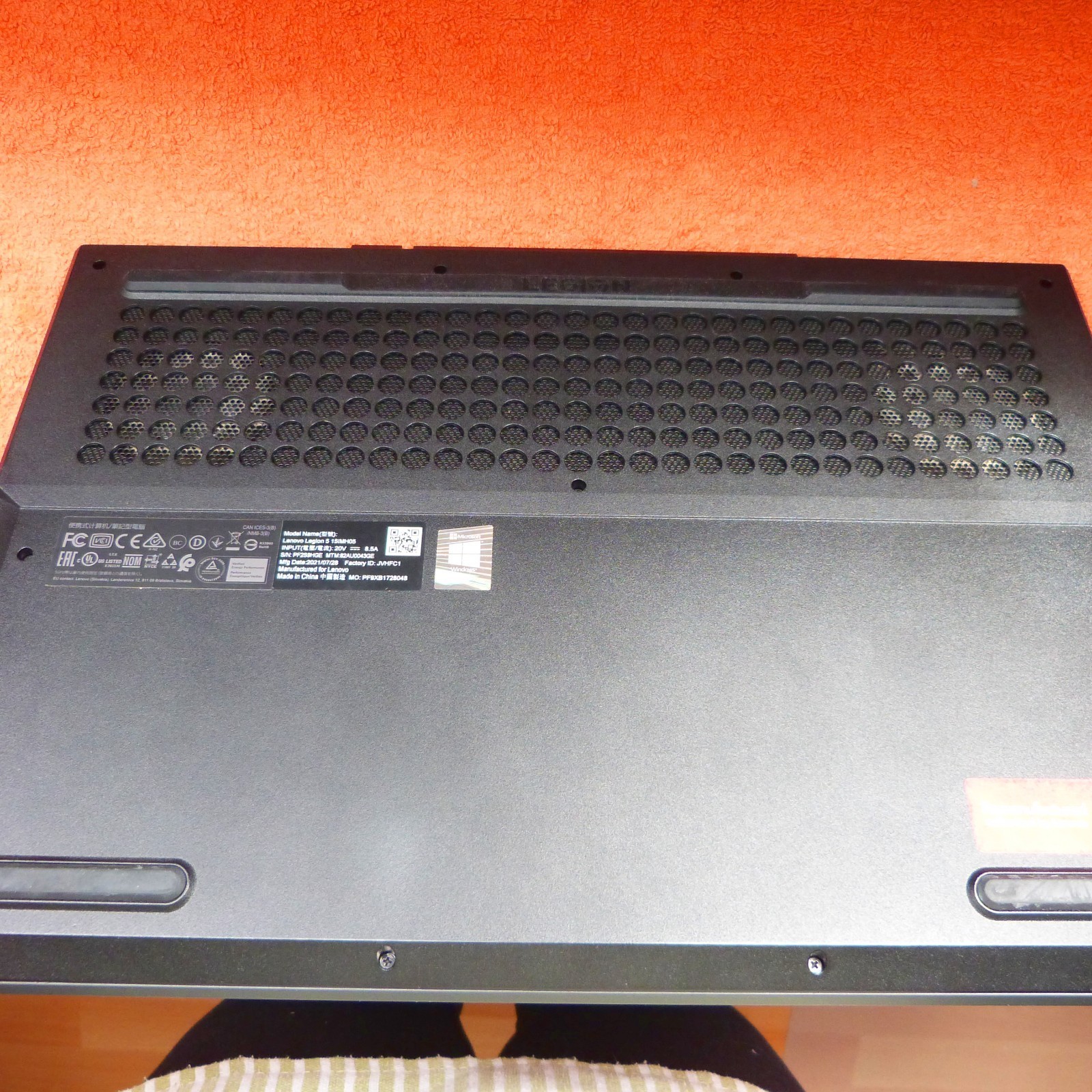 Lenovo Legion 5 Pro 15 inch 144Hz GAMING GTX 4GB l 10GEN i5 I SSD Windows 11 l