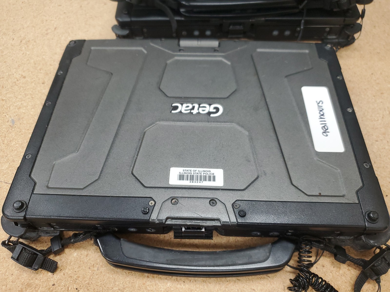 GETAC V110 Laptop Tablet Touch Screen i5-4300U 1.90GHz 8gB No HDD 9811hrs