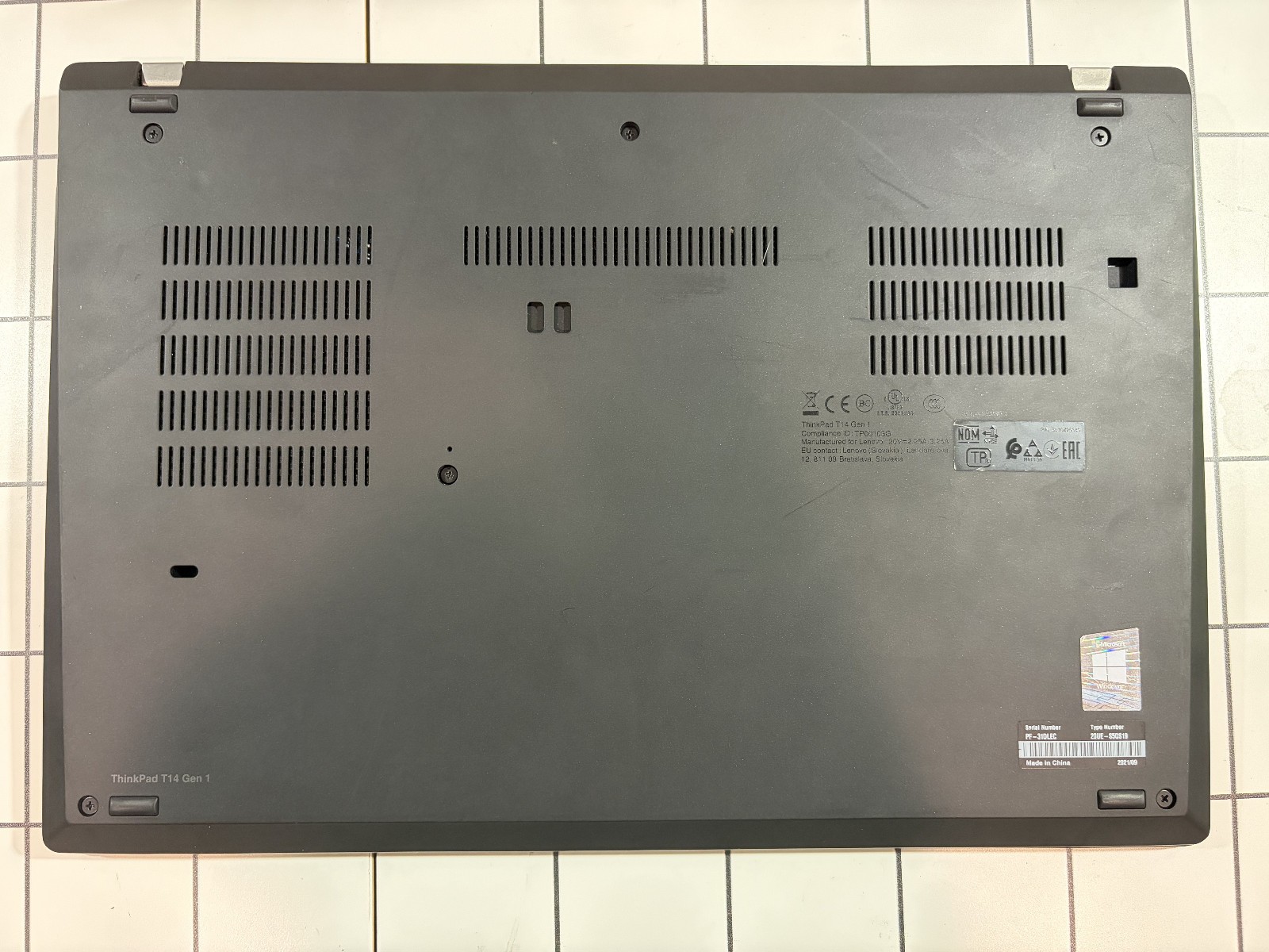 Lenovo ThinkPad T14 (Gen 1) 14″ Ryzen 5 Pro 4650U 16GB 256GB SSD Great Condition