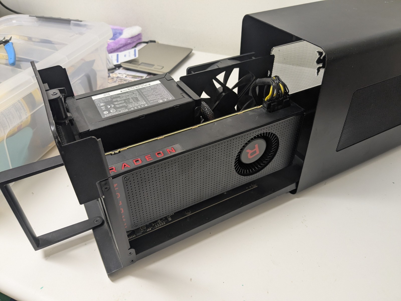 Razer Core X With Radeon Vega 64 External GPU Graphics Enclosure – Black Tested