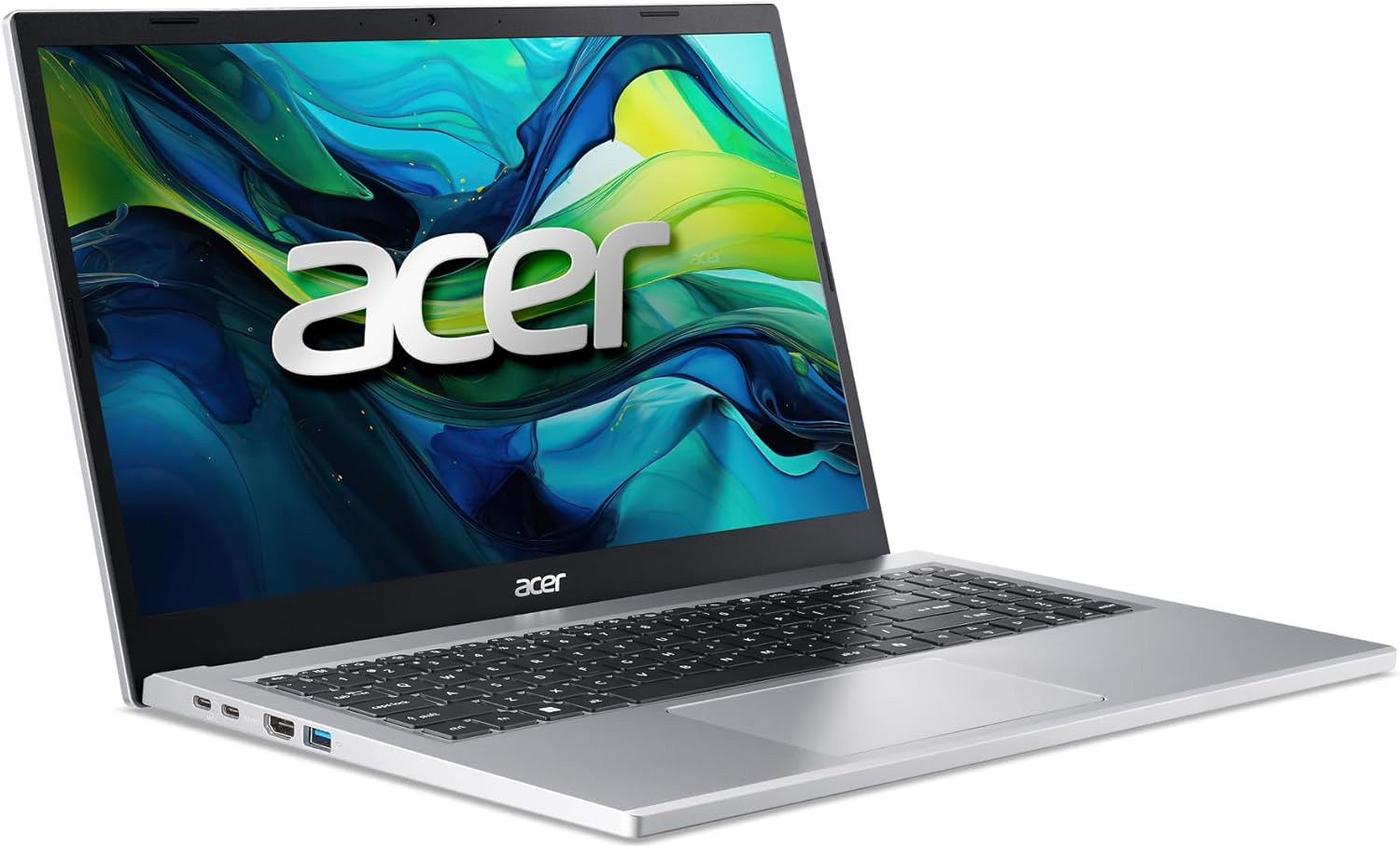 Aspire Go 15 AI Ready Laptop | 15.6″ FHD IPS Display | AMD Ryzen 3 7320U | AMD R