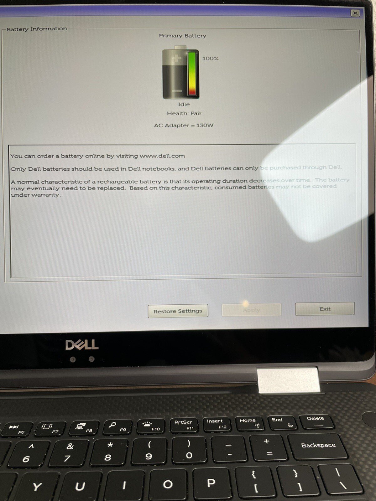 DELL XPS 15 9575 i7-8705G 3.1GHz 16GB RAM 512GB NVMe Radeon Vega Touch 2-in-1
