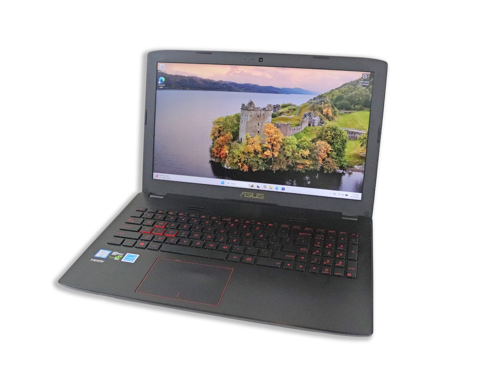 ASUS ROG GL552VW 15.6″ Intel i7-6700HQ 16GB RAM 128GB SSD+1TB HDD NVIDIA GTX960M