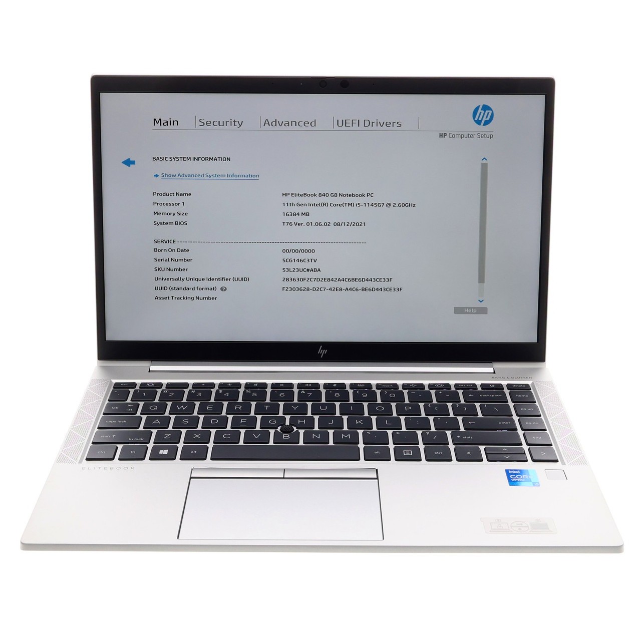 HP Elitebook 840-G8 14″ Touch Laptop i5-1145G7 16GB 512GB NVMe New Open Box