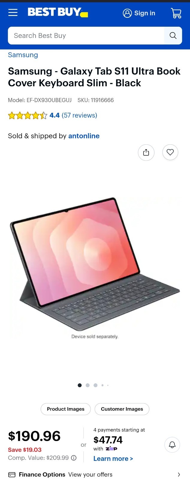 Samsung Galaxy Tab S11 Ultra Wi-Fi 512GB 14.6″ Gray