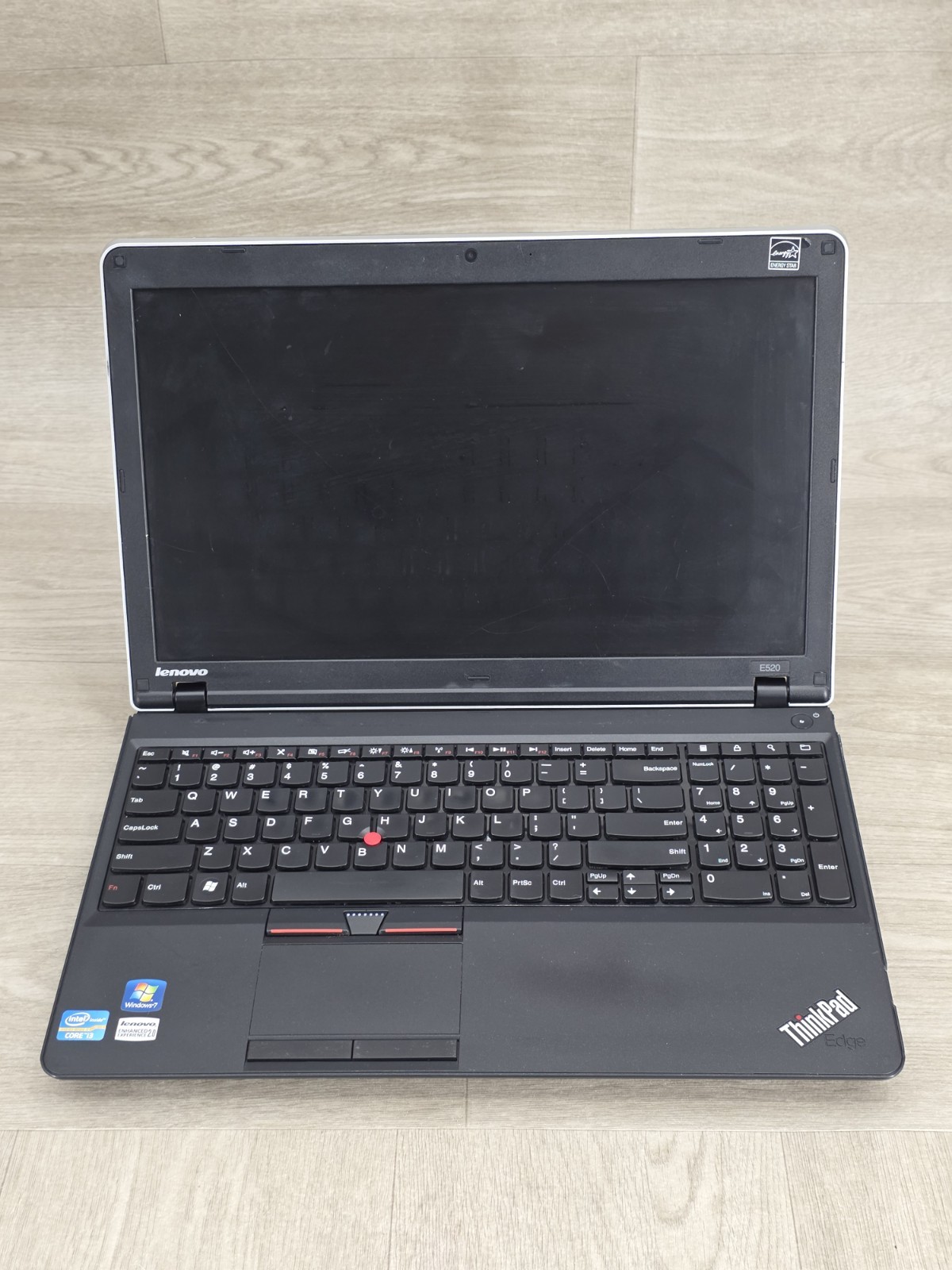 Lenovo ThinkPad Edge E520 15.6″Core i3 2.3GHz 4GB 500GB Broken Screen No Charger