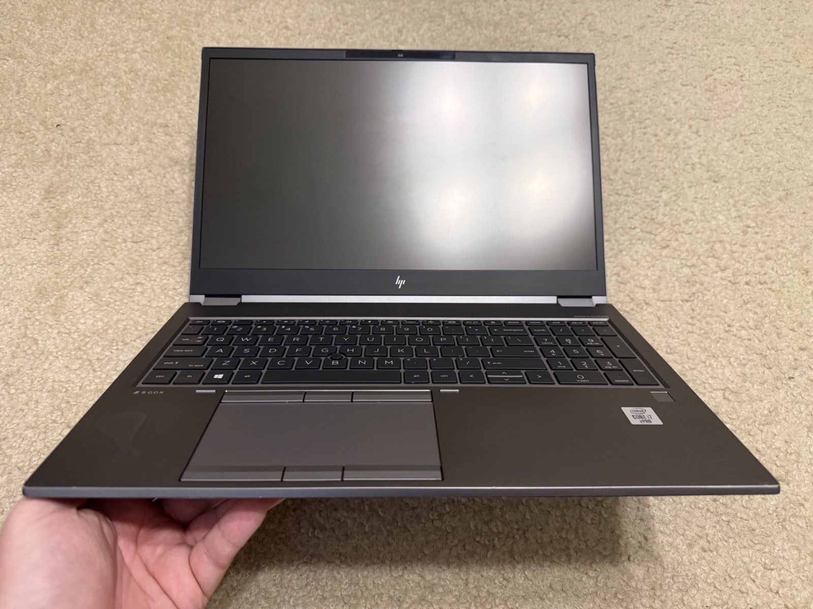 HP ZBOOK Fury 15 G7 15.6″ i7-10850H 2.7GHz 32GB RAM 512GB SSD QUADRO RTX 3000