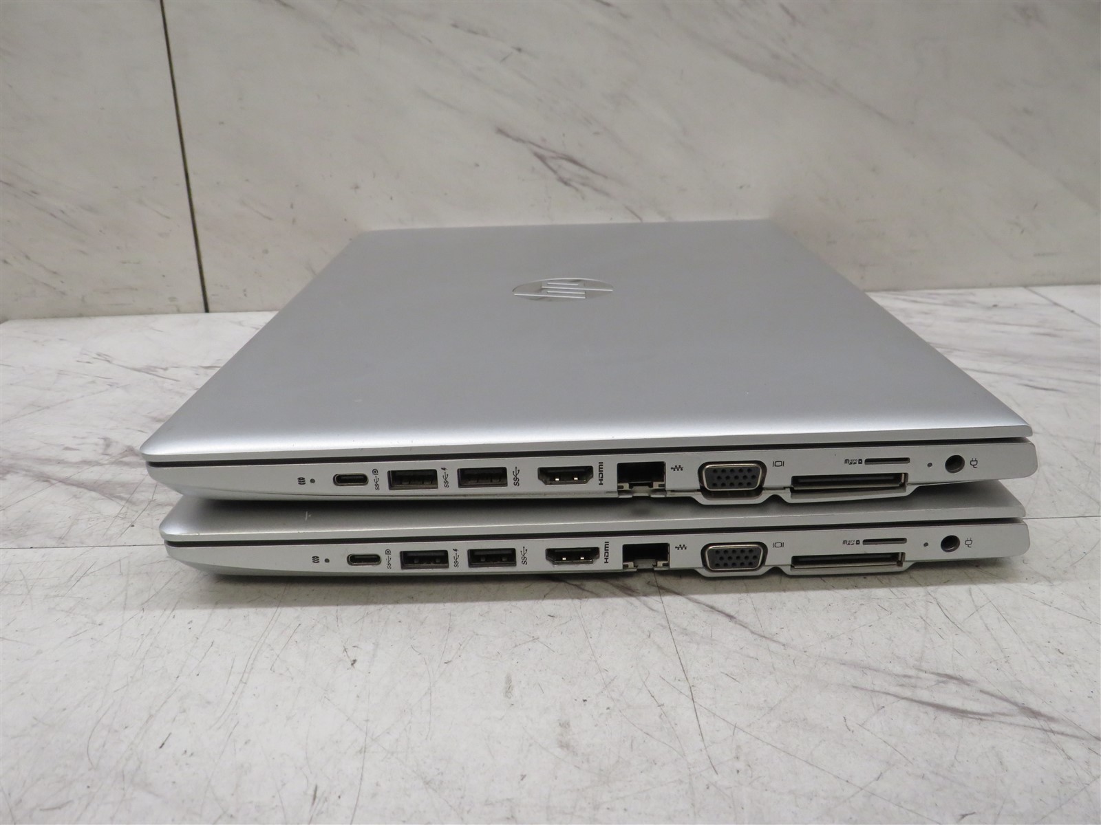 Lot of 2 HP ProBook 640 G4 8GB RAM Intel Core i5-8350U @1.70GHz 14″ Laptop
