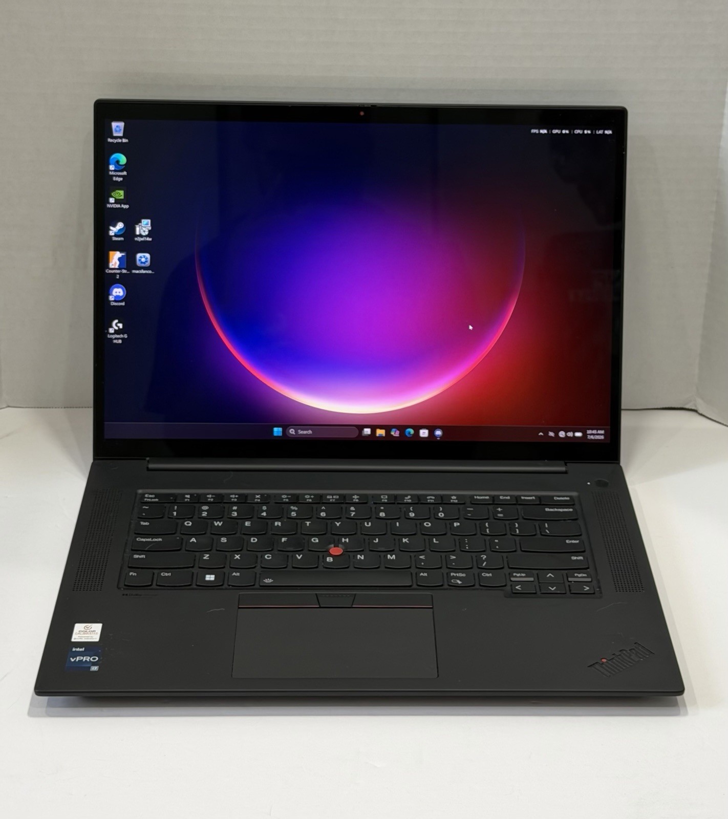 Lenovo ThinkPad P1 Gen 5 16 QHD+ IPS i7-12800H 32GB 1TB SSD RTX 3070 Ti Laptop
