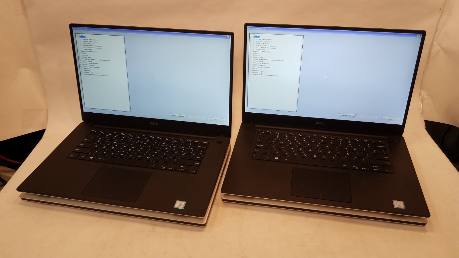 Dell Precision 5530, 15.6″, i7-8850H@2.6GHz, 16GB, 512GB SSD, P1000, Lot of 4