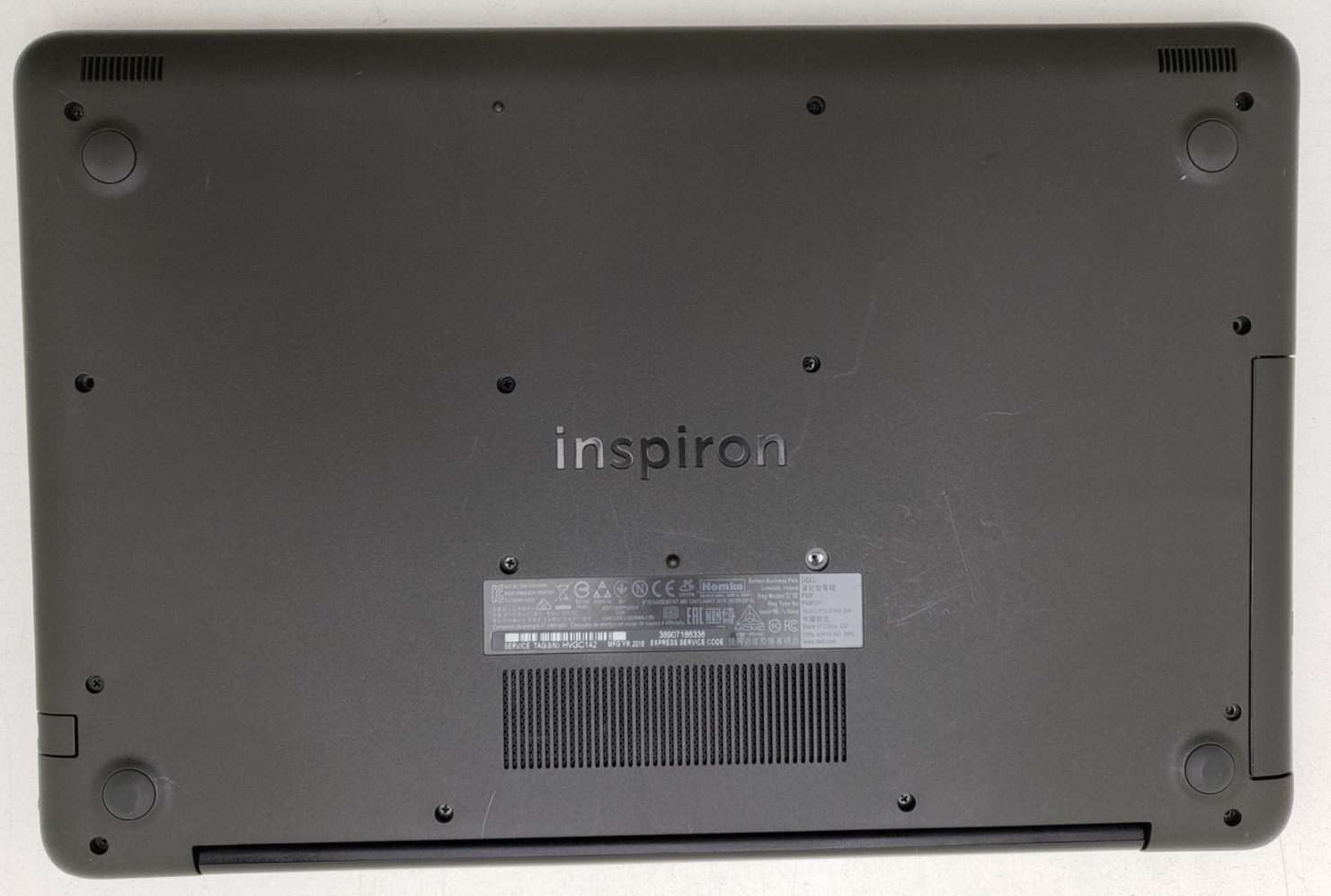 Dell Inspiron 5567 Laptop Intel Core i7-7500U 8GB RAM 128GB SSD Windows 11 Pro.