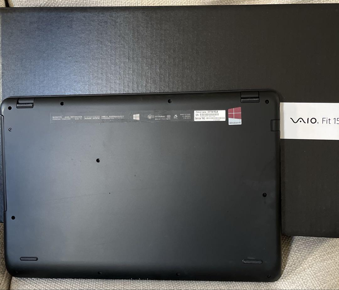 SONY VAIO Fit15 SVF15A19CJB Core i7 3537U 8GB 128GB(SSD) Win10 Home