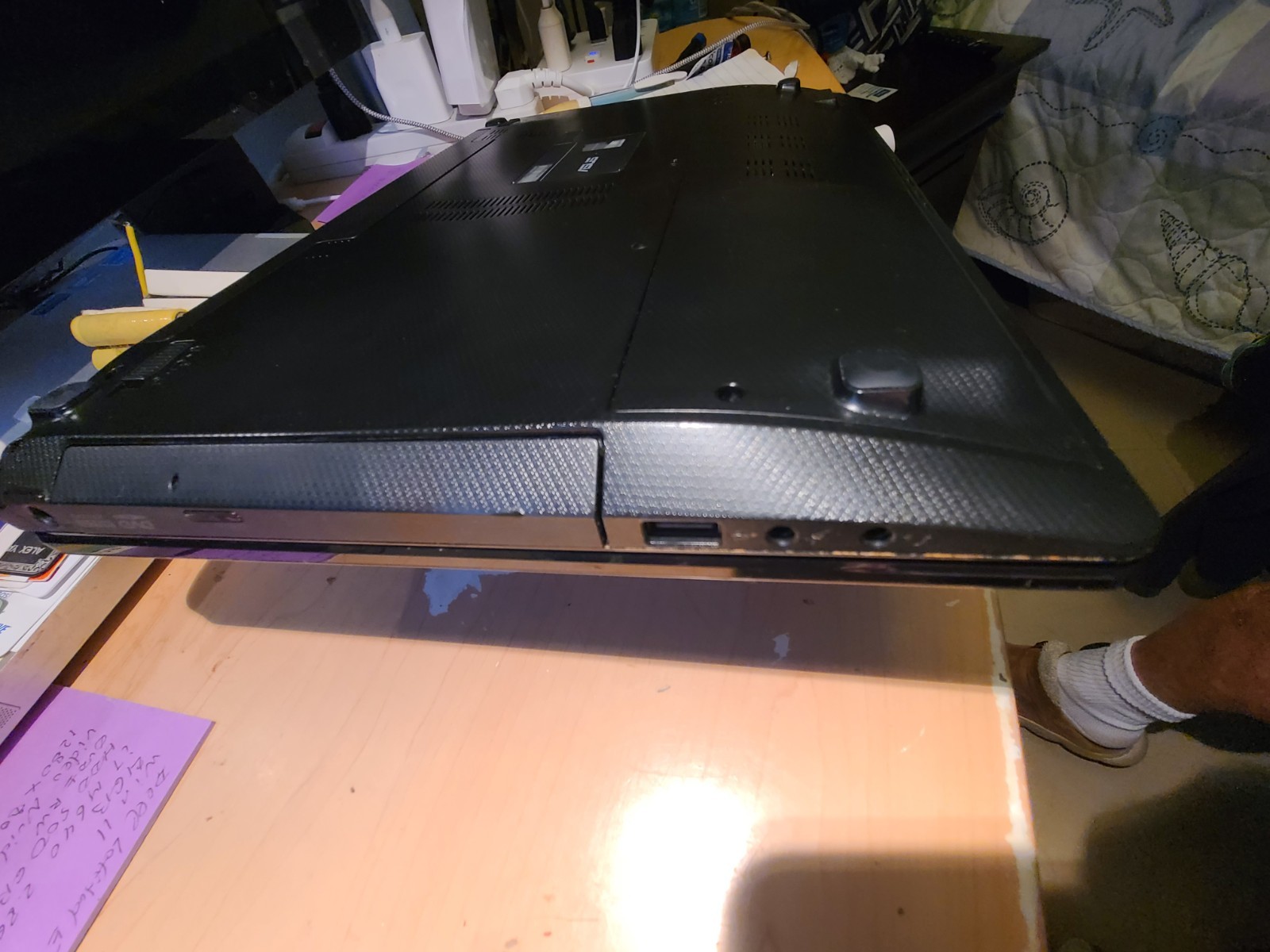 Asus K55N 15.6″ HD Laptop AMD RADEON- 7640 G 1 TB Win-11 DVD Web-Cam BT