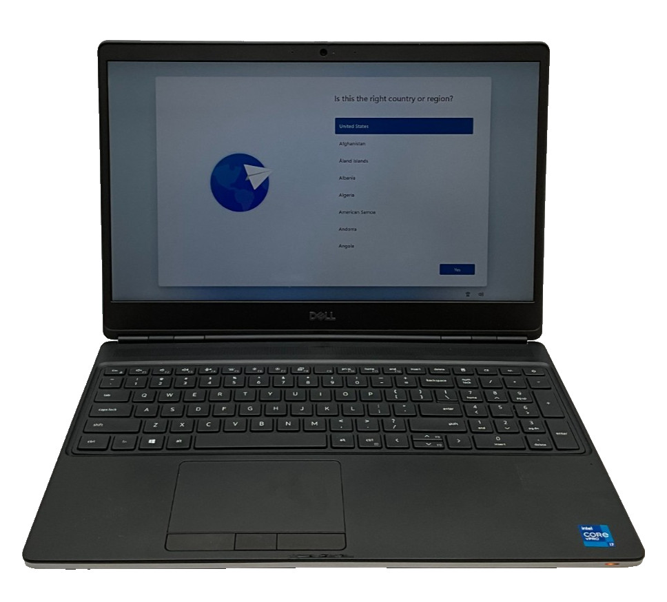 DELL Precision 7560 i7-11850H 2.5g 32GB 1TB T1200 15.6″ Win 11 LAPTOP JL3S2J3