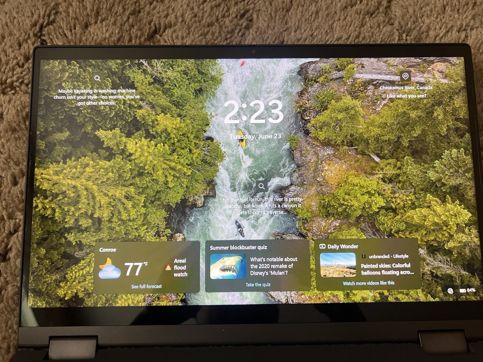 Lenovo Flex 5 14″ Touch Ryzen 5 4500U 16GB 238GB SSD Win 11 Backlit