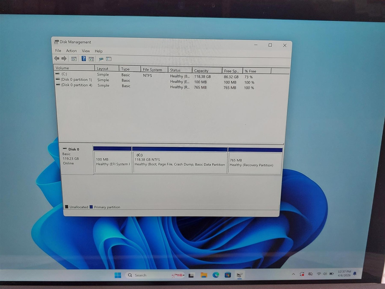 Microsoft Surface Pro 5 1796 Core m3-7Y30 4GB RAM 128GB SSD