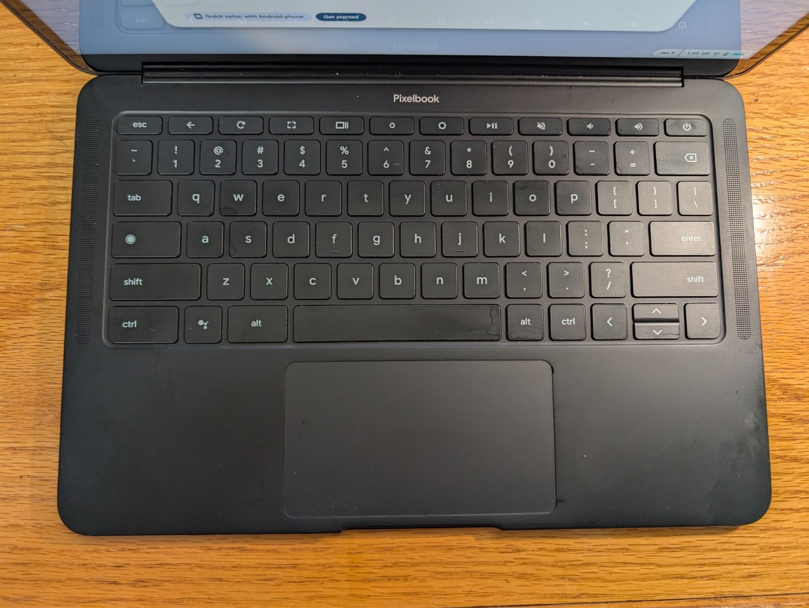 Google Pixelbook Go 13.3 Black FHD TOUCH 1.3GHz i5 8200Y 8GB 90GB SSD Very Nice