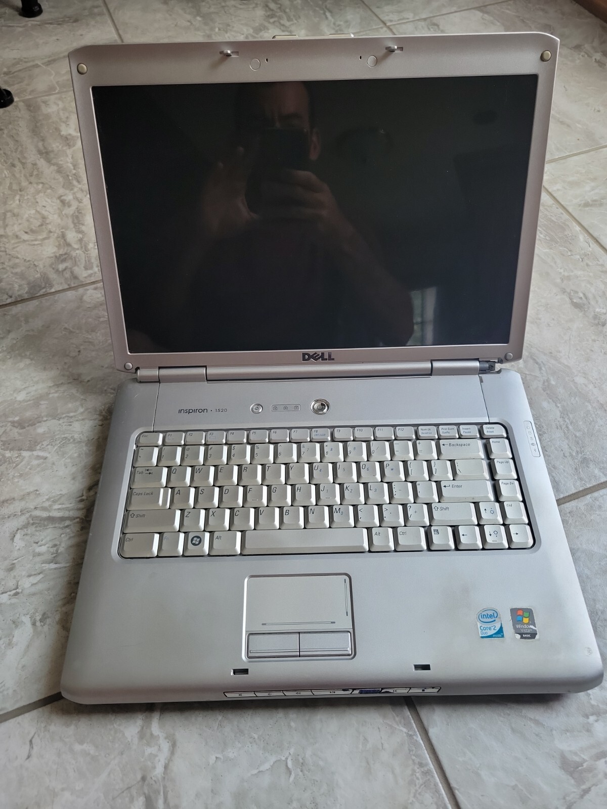 Lot of 3 Dell Laptops – 1.6 GHz 512MB RAM 40GB HDD Windows XP for parts/repair