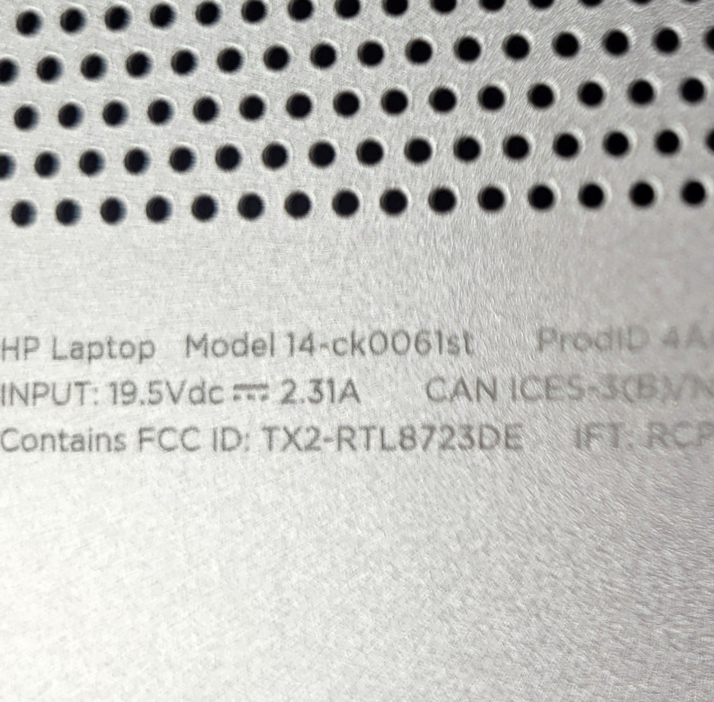 HP 14-ck0061st Pentium Silver N5000 @ 1.1GHz 8GB RAM 1TB HDD Win 10 Pro Laptop