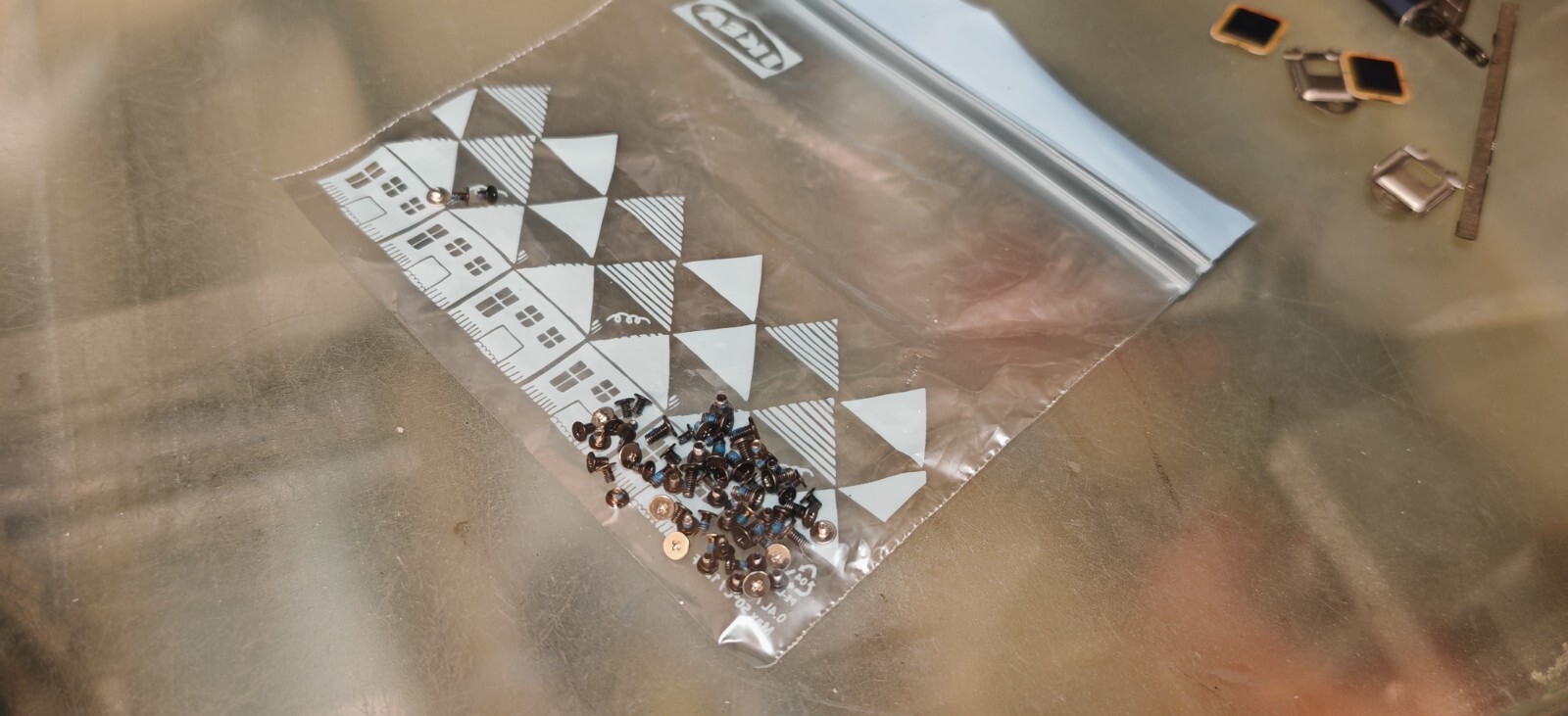 HP X360 DRAGONFLY G1 G2 SCREWS