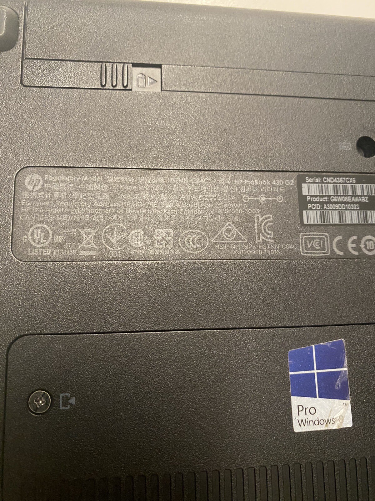HP PROBOOK 430 G2 13.3″ INTEL i5-4210U 1.70GHz 8GB RAM 250GB SSD WIN 8.1 USED