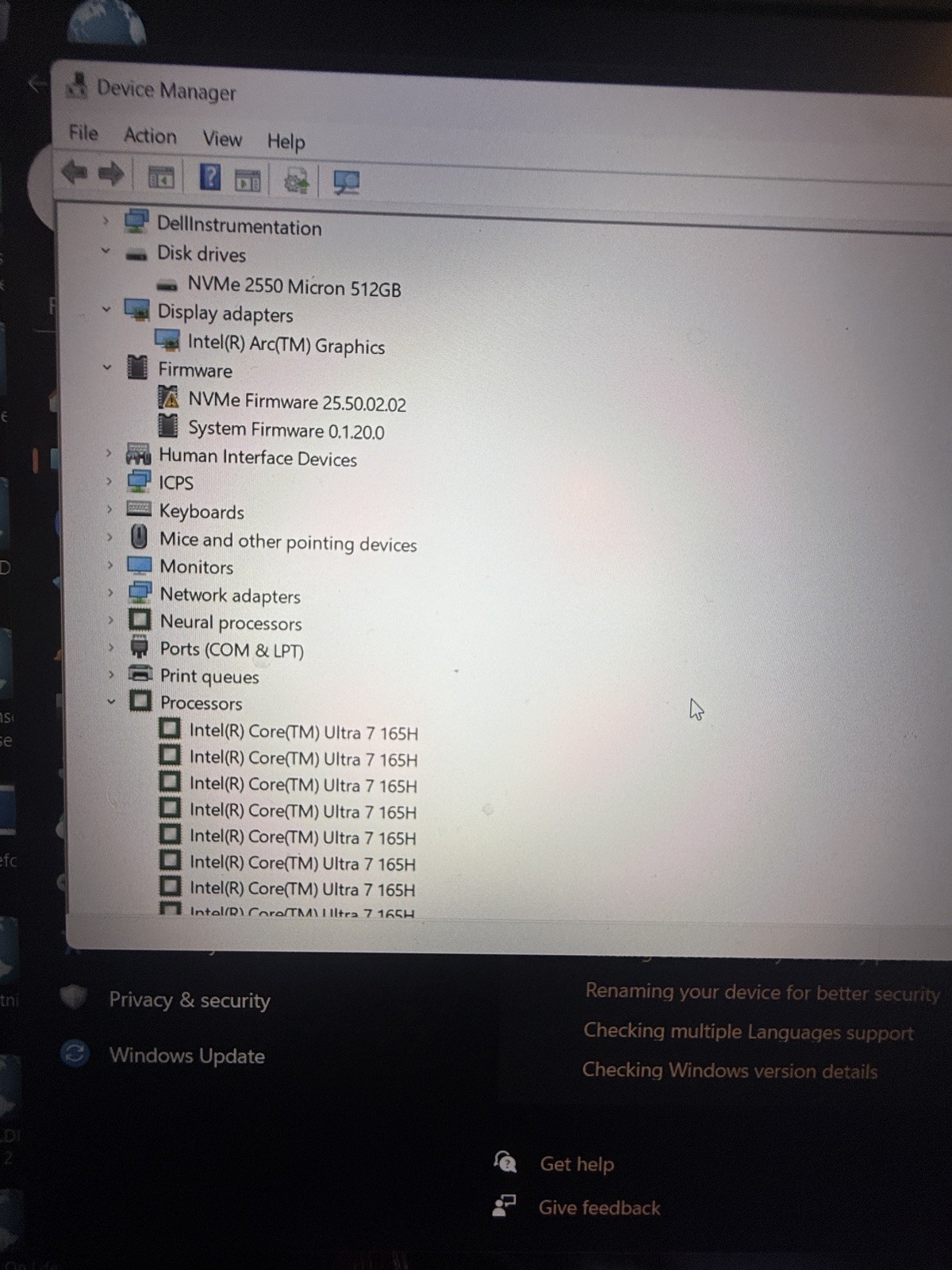 Dell Latitude 7650 16″ Intel Core i7