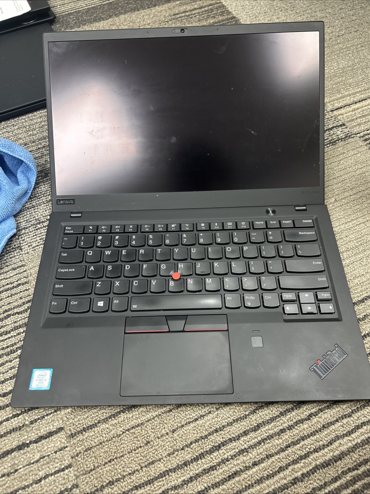 Lenovo Thinkpad x1 carbon gen 6 i7-Missing Internal Storage Drive(Boots to BIOS)