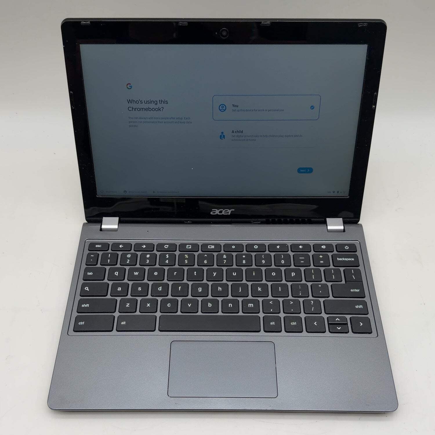 Acer Chromebook C740 ZHN 11.6″ Celeron 3205u 1.5GHz 4GB RAM 32GB SSD