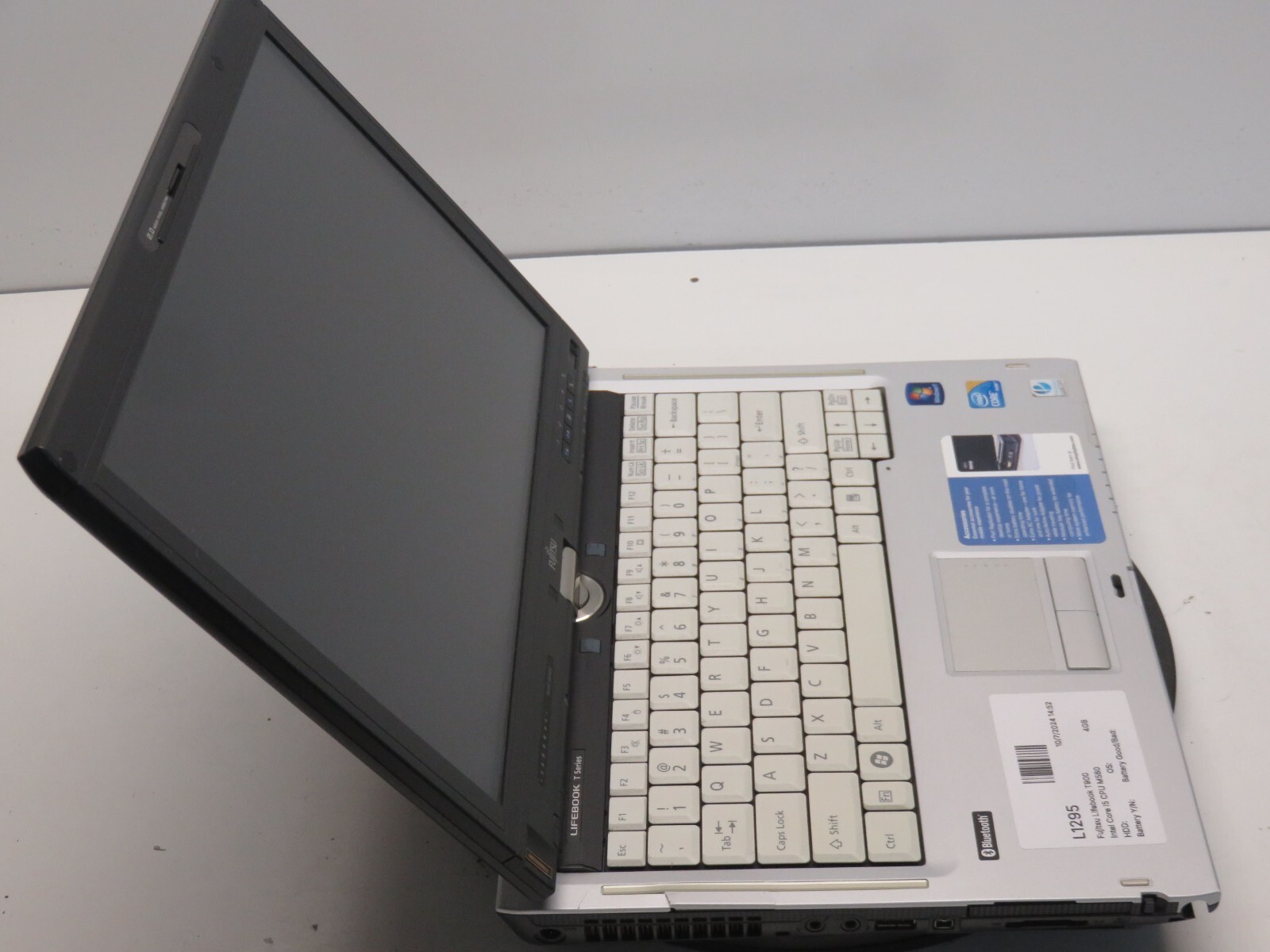 Fujitsu Lifebook T900 Intel Core i5 CPU M560 2.67GHz 4GB NO HDD No Batt