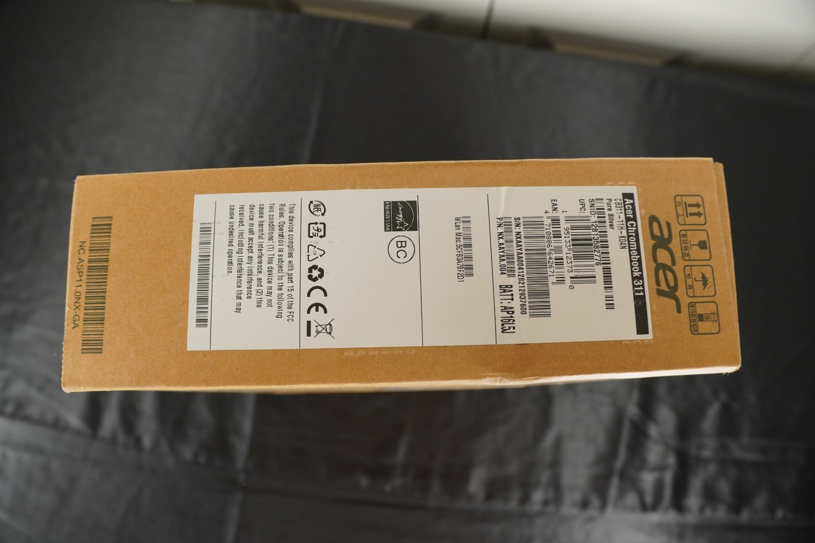 Acer Chromebook 311 11.6″ 32 GB, Cortex A73, 2 GHz, 4 GB Silver security – 2030