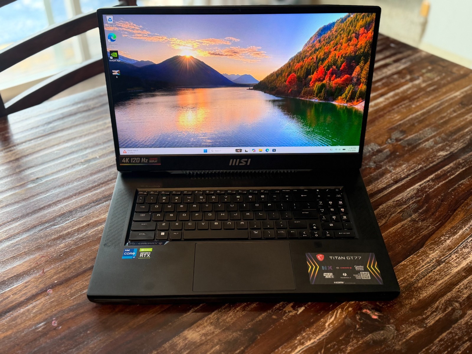 MSI Titan GT77 17.3″ 4K 120Hz Gaming Laptop | i7-12800HX | RTX 3070 Ti | 32GB 1T