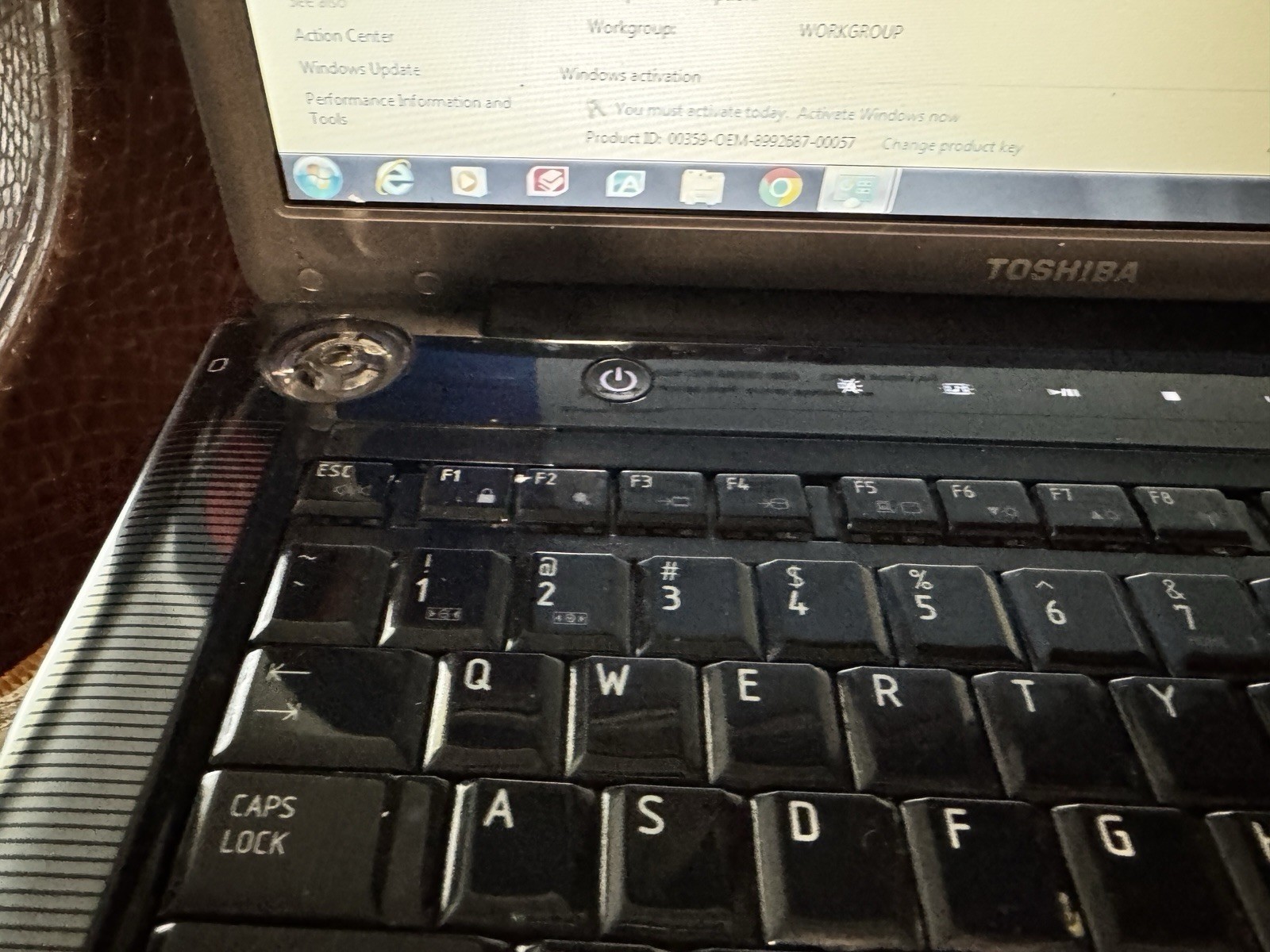 Toshiba Satellite A305-S6861 PSA-G4U-03M00P Core 2 Duo 4GB 300GB Win 7 PREM Copy