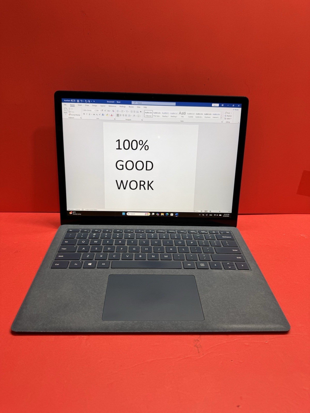 Microsoft Surface Laptop 3 13.5” i7 10th Gen 1.3 GHz-16GB 512GB Windows 11pro