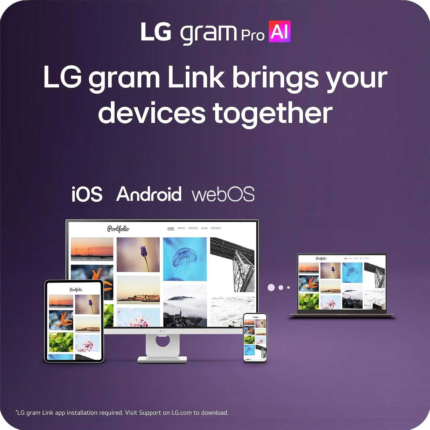 LG Gram Max 17 Touchscreen Laptop, Intel Ultra 7 355, 32GB DDR5, 1TB SSD | 2.5K