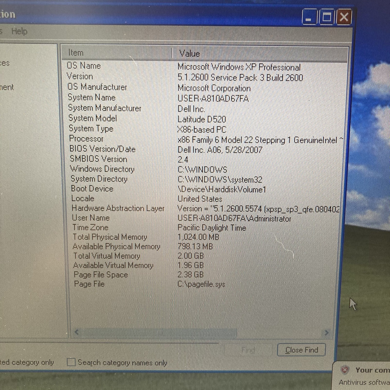 Dell Latitude D520 Intel Celeron M 1.6GHz 1GB RAM 250GB HDD WinXP Retro Gaming