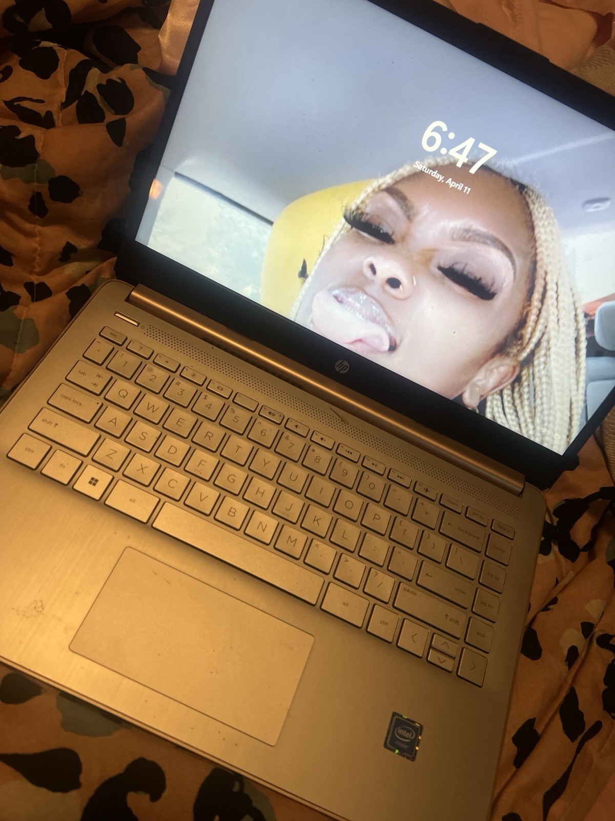New HP Stream 14″ HD Laptop Intel N4120 64GB eMMC 4GB Ram Office Windows 11 Pink