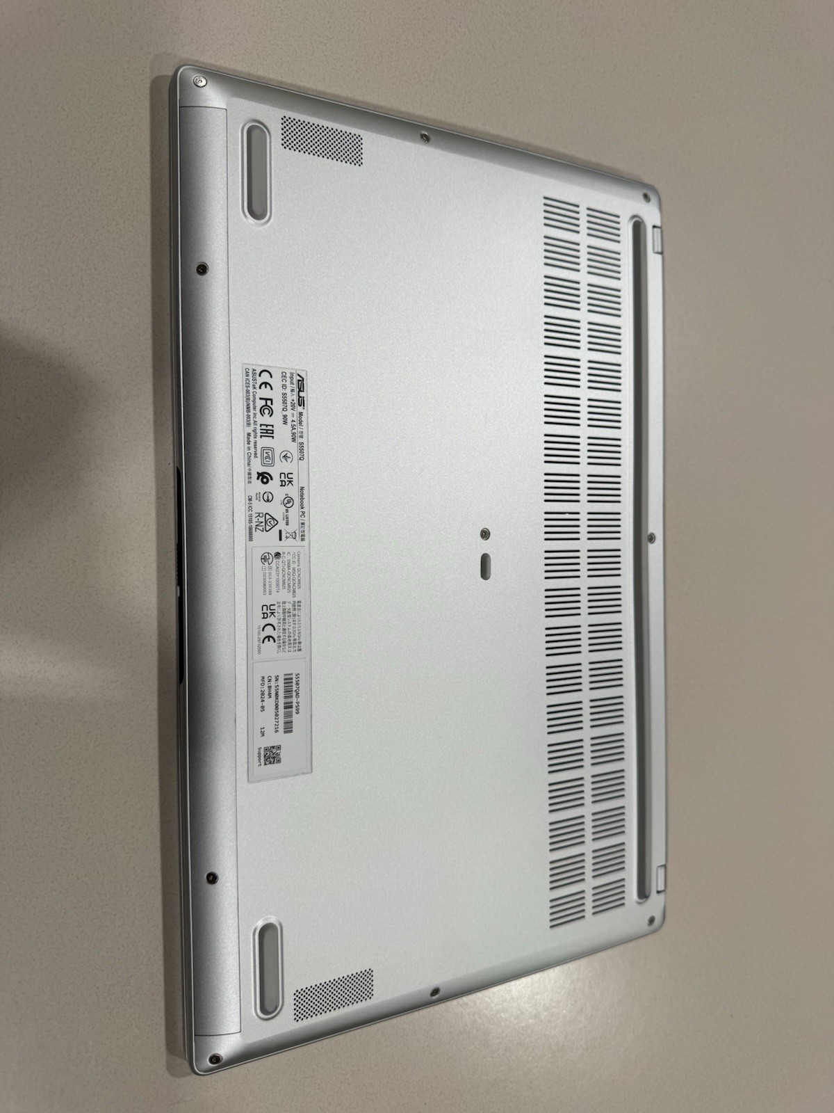 ASUS Vivobook S 15 S5507QA Snapdragon X Elite 32GB RAM 1.82TB SSD 15″ Silver