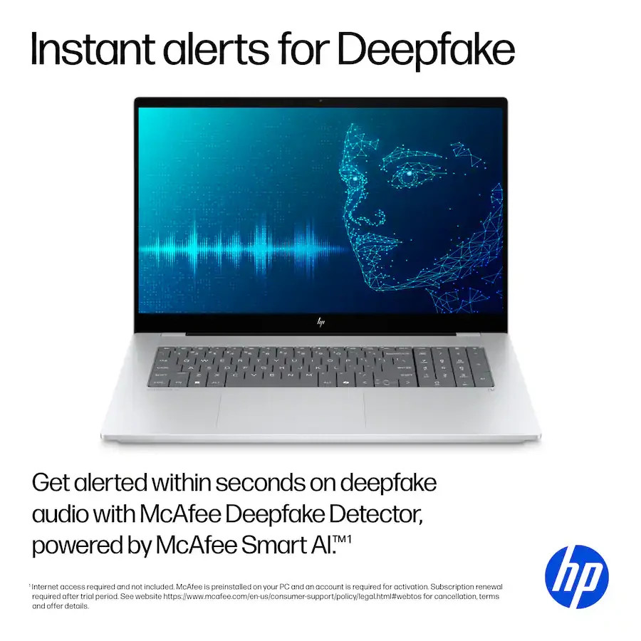 HP OmniBook X 17.3″ FHD Touchscreen Laptop Intel Core Ultra 7 16GB RAM 4TB SSD