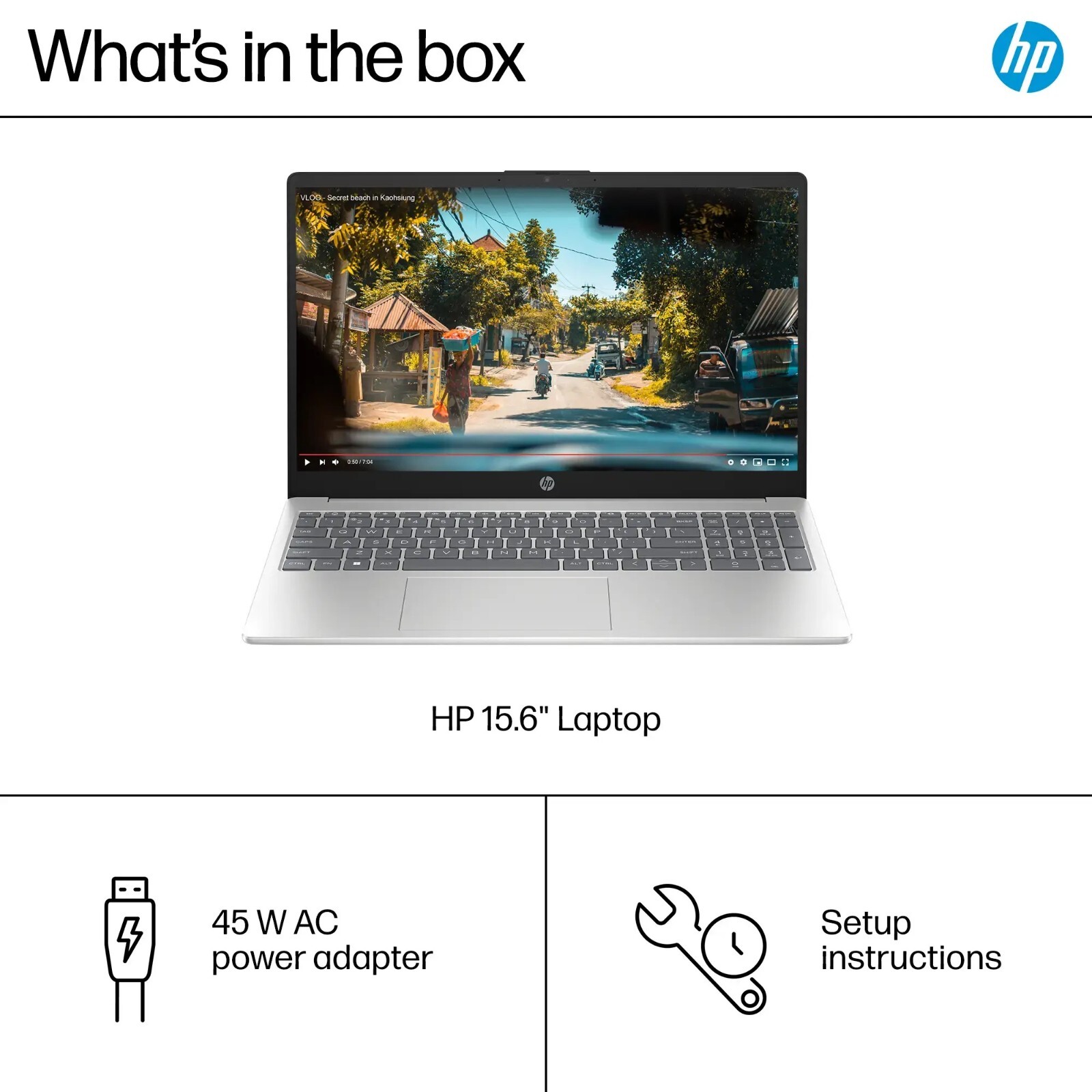 HP Laptop 15.6″ FHD Intel i5-1235U Up to 64GB RAM & 2TB SSD Windows11 Pro+OFFICE