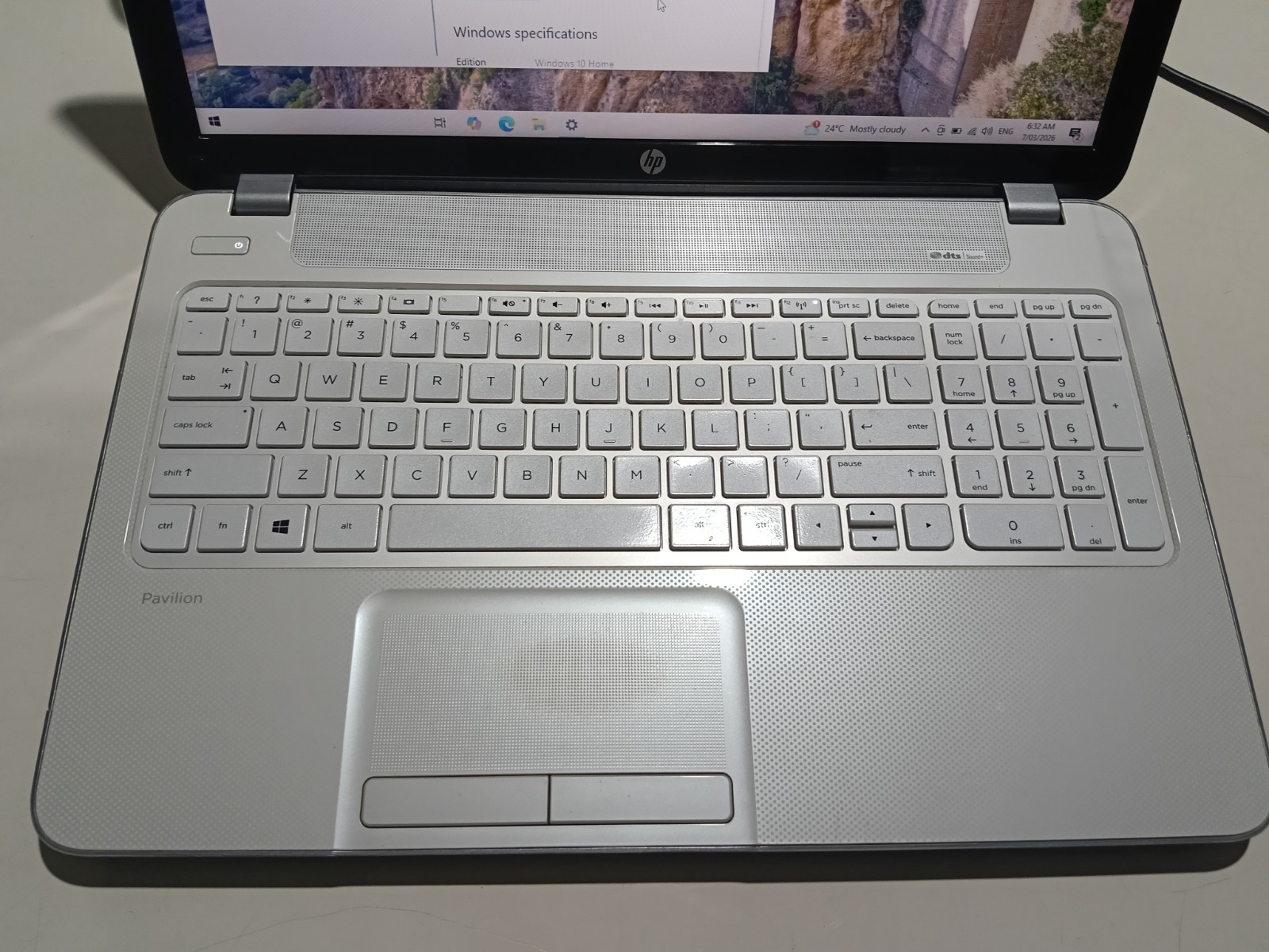 8+250GB | AMD A6 | ms office + win 11 | HP 15” AS IS